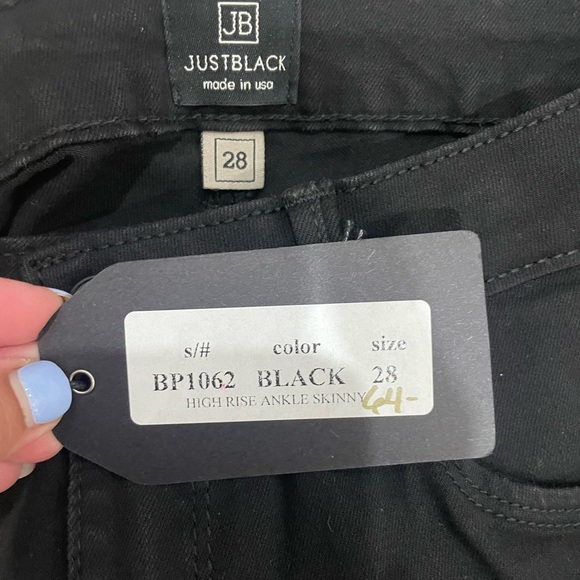 Just Black Dark Denim Pants - Picture 5 of 5